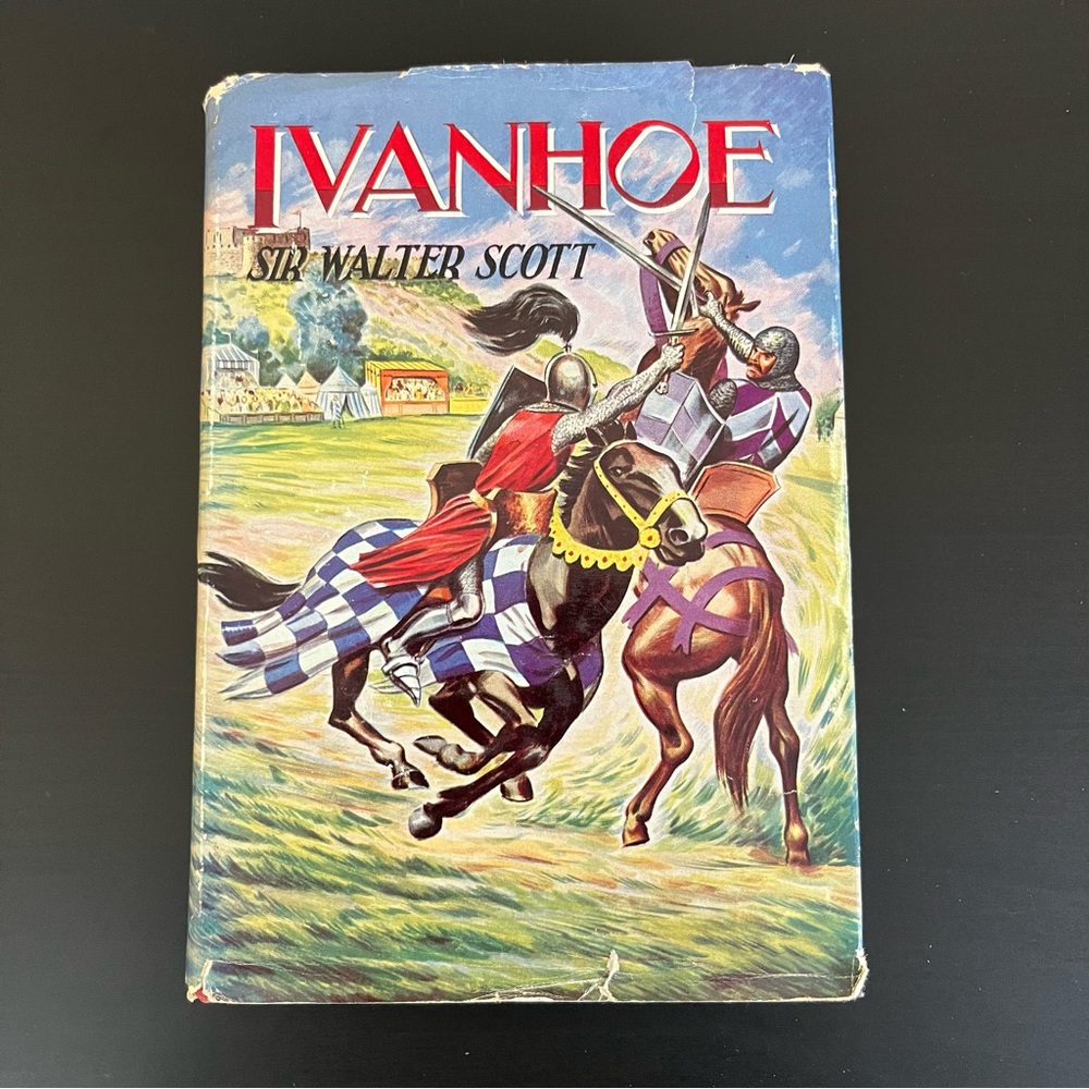 Vintage Ivanhoe by Sir Walter Scott - Vintage Children’s Book